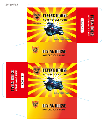 Tubos internos de motocicletas com alongamento de 500% de todos os tamanhos de borracha natural ou borracha butil