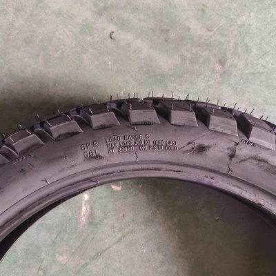 Pneus de motocicleta sem tubo preto 110/90-17 com certificado Inmetro
