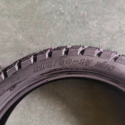 Pneus de motocicleta sem tubo preto 110/90-17 com certificado Inmetro
