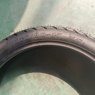 Pneus/Pneus 110/80-17 para motocicletas de alta velocidade com carcaça de pneus de pneus fabricados