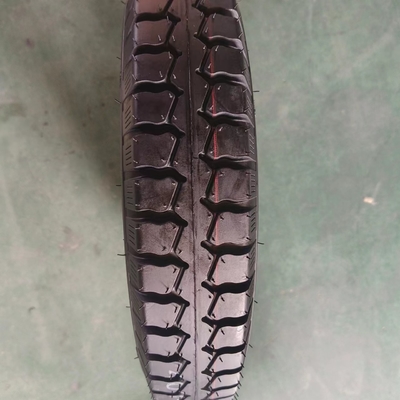 Pneus de motocicletas 4.00-12 para substituição/reparação feitos de material natural de aço de borracha de nylon