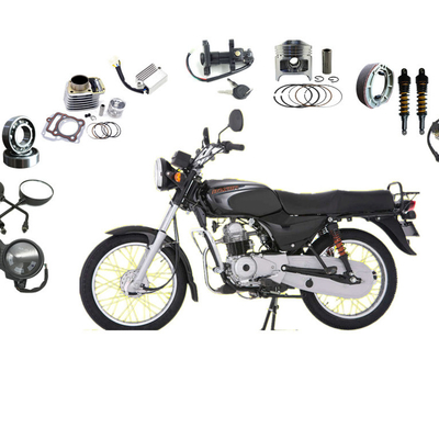 Peças sobressalentes de motocicleta cores como você precisa perfeito para reparação e substituição