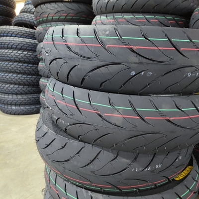 Pneus diretos sem tubo para motocicletas 140/70-17 com 35% a 55% de teor de borracha em Qingdao