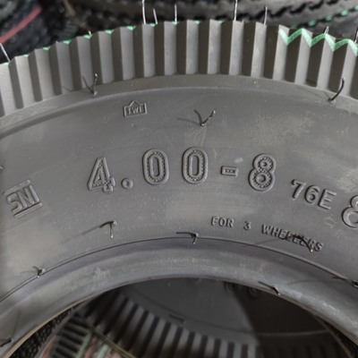 Pneus de motocicletas 4.00-8 Pneus de motocicletas Aceitável Conteúdo de borracha OEM 35%-55%