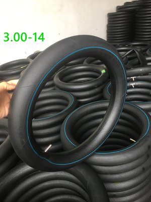 Tubos internos de borracha natural de motocicletas 3.00-14 300x14 300*14 com resistência de 8,5-9MPA