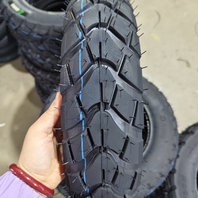 6pr/8pr Preto 3,50-10 Pneus de motocicleta com uma ISO9001 CCC DOT E-MARK dentro do seu orçamento