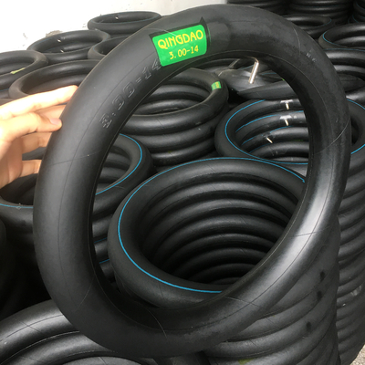Tubos internos de borracha natural de motocicletas 3.00-14 300x14 300*14 com resistência de 8,5-9MPA
