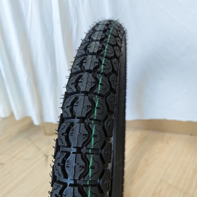 Pneus para motocicletas de rua 3.00-17 com natureza padrão e razoável em cor preta