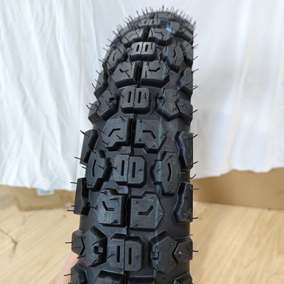 Materiais Pré-fabricados de borracha natural, aço, nylon, pneu sem tubos para motocicletas 90/90-18