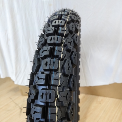 Matéria-Prima Natureza Borracha Aço Nylon TT/TL Pneus de motocicletas 4.10-18