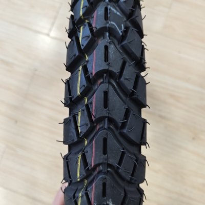 Rodas de motocicleta de aço natural de borracha de nylon 2,75 17 Pneus de borracha Pneus de motocicleta