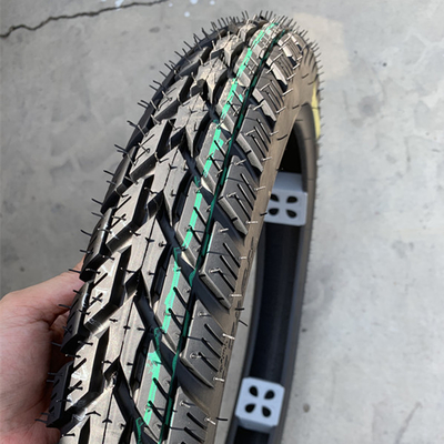 35%-55% de teor de borracha Caixa de pneu para motocicleta de safira 2.75-18 Excelente desempenho