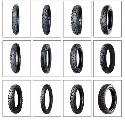 Pneus de tubo de motocicleta de 13 polegadas populares 2.50-17 2.75-17 2.50-18 2.75-18 com caixa de pneus