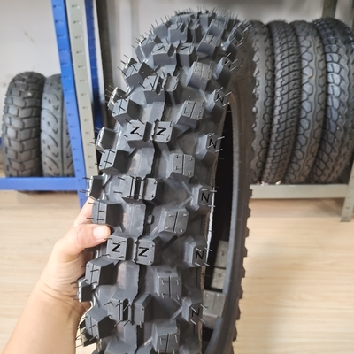 MOTOCROSS 110100-18 Pneus de motocicleta com matéria-prima Natureza Borracha de aço Nylon