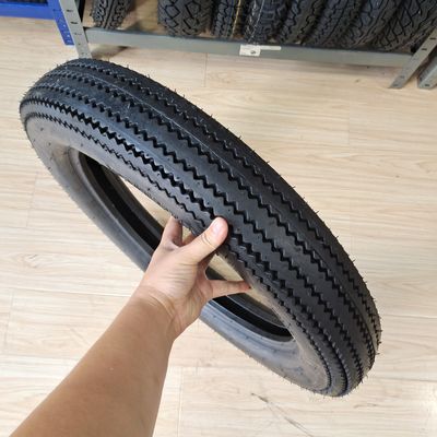 Sawtooth Vintage Pneus de Motocicletas Pneus 5.00-16 4.50-18 com Borracha Natrual em Qingdao