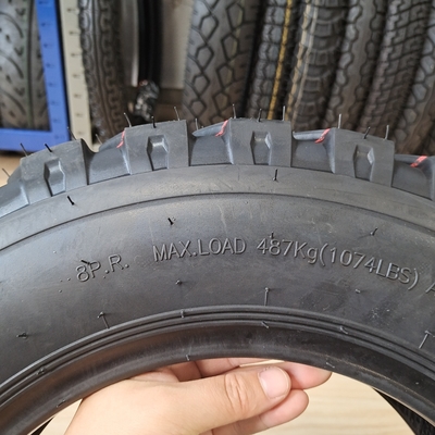 Tipo de tubo / pneus de motocicleta sem tubo 5.00-12 com 35%-55% de teor de borracha e acessível