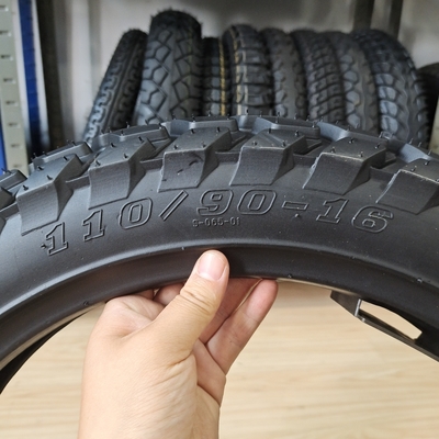 Ply Rating 6pr/8pr Super 110/90-16 TL TT Pneus de borracha para motocicletas para o mercado da Venezuela