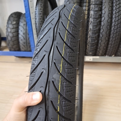 Pneus e tubos interiores de motocicletas de aço natural de borracha de nylon 90/90-17 para o mercado da Venezuela