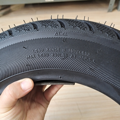 Alto teor de borracha 3,50-10 TL Pneus de motocicletas para scooters diretamente produzidos