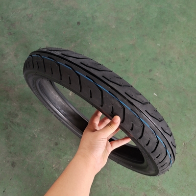 Rubro natural preto 90/90-17 Pneus de motocicleta para desempenho duradouro