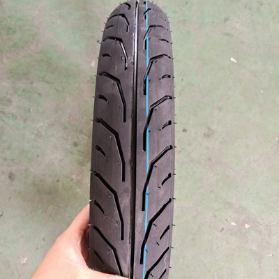 Rubro natural preto 90/90-17 Pneus de motocicleta para desempenho duradouro