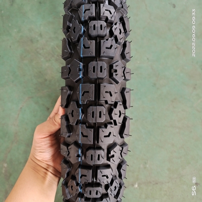 Pneus sem tubo de motocicleta preto TT Pneus 3.50-18 do mercado de Qingdao