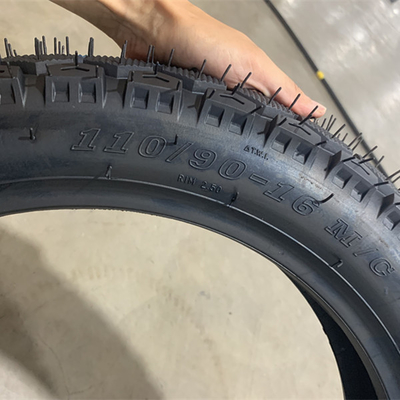 Fornecimento direto de pneus 110/90-16 para motocicletas com 20000 KM de vida útil