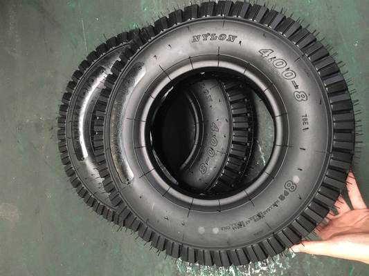 Substituição/reparação Bajaj Three Wheels Pneu Qingdao Port Loading 4.00-8 Tubos de pneus de motocicleta