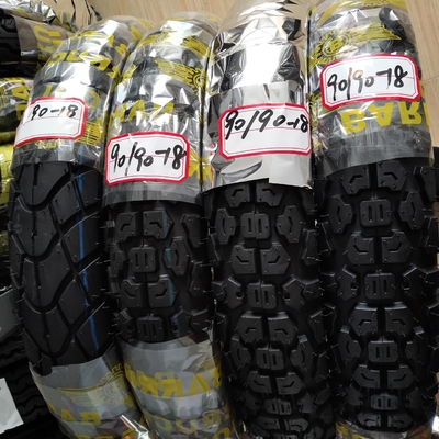 Tempo de entrega 25-30 dias Rodas de motocicleta Pneus 90/90-18 e tubos com OEM aceitável