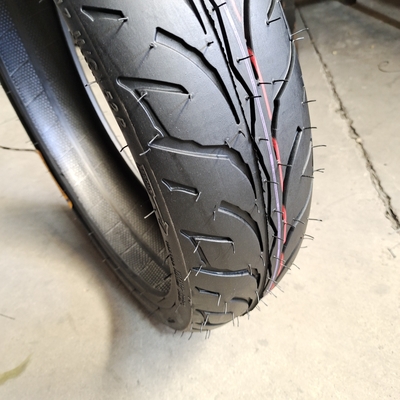 Caixa de pneu sem tubo de aço natural de nylon para motocicleta 100/80-17 6PR