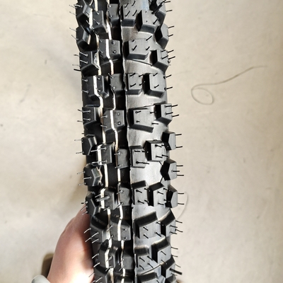 Pneus de motocicleta semi-quentes de aço de borracha natural Nylon 2.75-21 Hlm para passeio de montanha