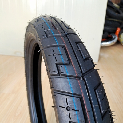 90/90-18 Pneus redondos de borracha preta para motocicletas para OEM Aceitável e 6pr/8pr Ply Rating