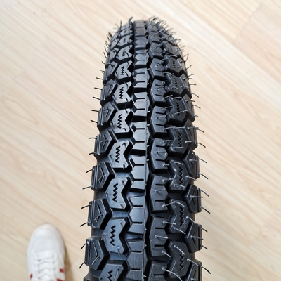 3.25-18 Pneus de motocicleta Negro sem tubo de com matéria-prima Natureza borracha aço Nylon