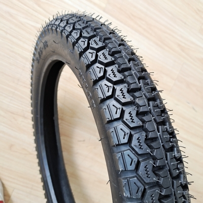 3.25-18 Pneus de motocicleta Negro sem tubo de com matéria-prima Natureza borracha aço Nylon
