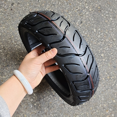 Pneus gordurosos de bicicleta elétrica de borracha natural com OEM aceitável em tamanho 100/60-12
