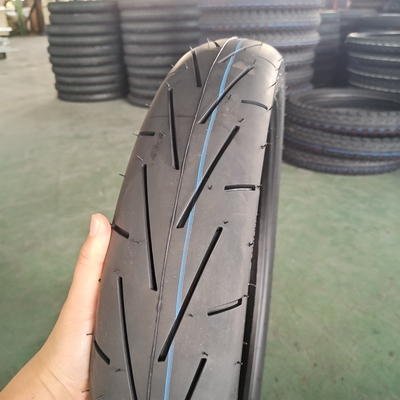 90/90-17 Pneus de motocicleta com matéria-prima natural de aço de borracha de nylon