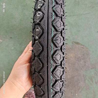 80/100-14 14 polegadas pneu sem tubo de motocicleta feito de borracha natural e aceitável OEM