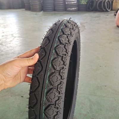80/100-14 14 polegadas pneu sem tubo de motocicleta feito de borracha natural e aceitável OEM