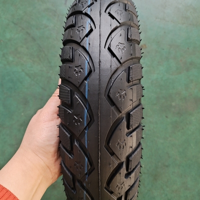 Pneus para motocicletas de borracha natural de 3,50-10 TL sem tubo