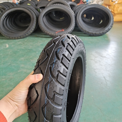 Pneus para motocicletas de borracha natural de 3,50-10 TL sem tubo
