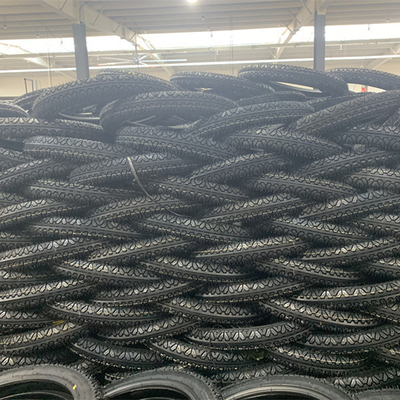 Rodas e pneus de motocicletas para 3.00-17 Porto de carregamento Porto de Qingdao Força de tração 10.5