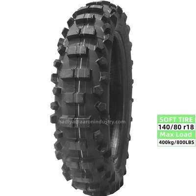 Capacidade de carga elevada 140/80-18 140/80/18 140 80 18 Pneus de borracha mole para motocicletas fora de estrada
