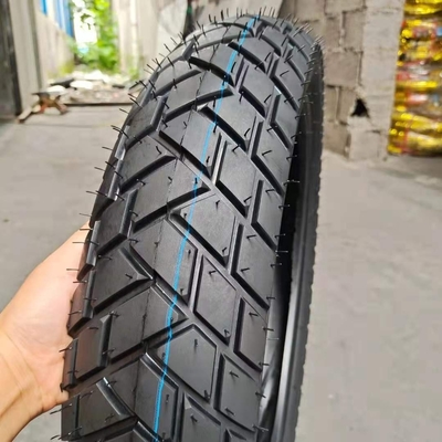 20000 KM Vida útil garantida Pneus de porta-malas sem tubo da motocicleta 110/80-17 para substituição
