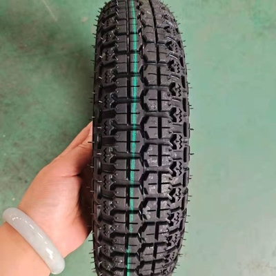 Pneus acessíveis de motocicletas 3,50-8 no mercado africano com 35%-55% de conteúdo de borracha