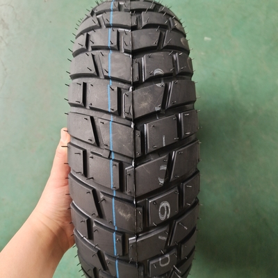 130/90-10 Pneus de motocicleta de borracha natural com OEM aceitável e grande desempenho