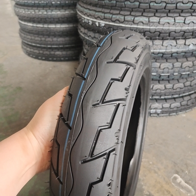 Pneus sem tubo para motocicletas 3.50-10 3.00-10 com matéria-prima de aço de nylon de borracha natural