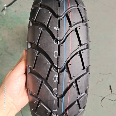 130/60-13 TL Pneus sem tubo de borracha para motocicletas com carcaça e teor de borracha de 35% a 55%