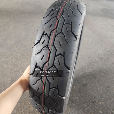 130/90-15 Pneus de motocicleta Bajaj Boxer 6PR/8PR fabricados em casa com teor de borracha de 35% a 55%