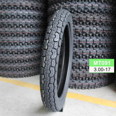 Pneus e tubos de motocicleta sem tubos de 17 polegadas Contido de borracha 40% Tempo de entrega 25-30 dias