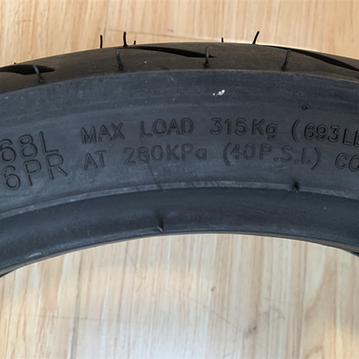 Deep Design pneu de moto Shinko 130/70-17 para projeto de profundidade de piso